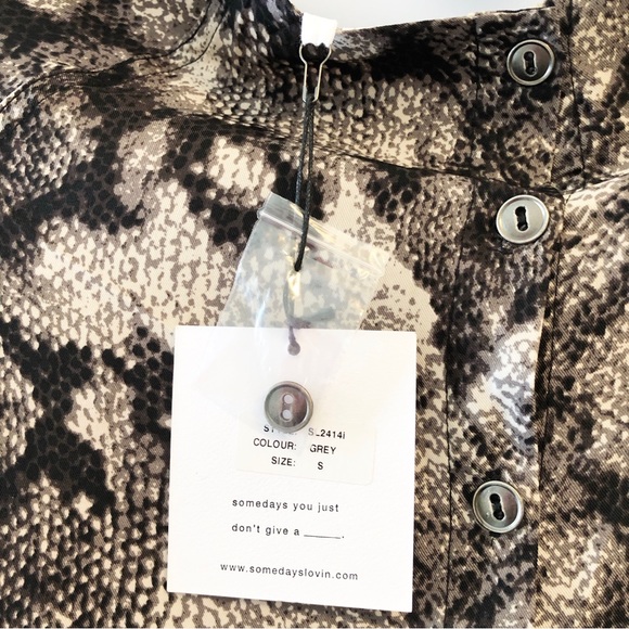 Some Day’s Lovin Snake Print Casual Dress - Picture 9 of 13